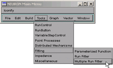 Select Multiple Run Fitter